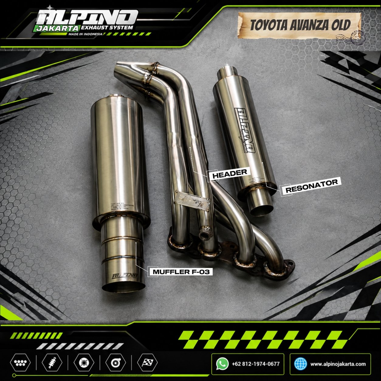 Knalpot Avanza